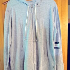 Eddie Bauer Ladies lightweight zip up hoodie jacket. XL.